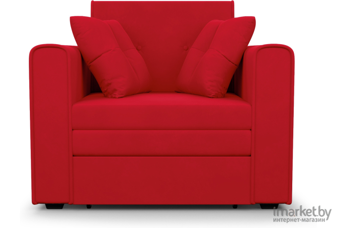 Кресло-кровать Mebel-Ars Санта кордрой красный