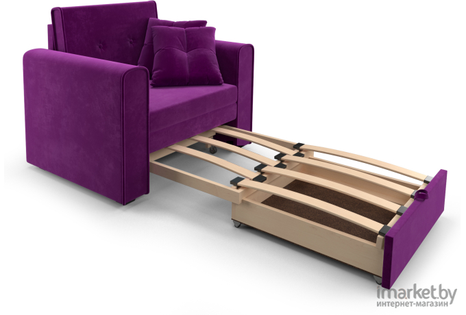 Кресло-кровать Mebel-Ars Санта фиолетовый