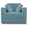 Кресло-кровать Mebel-Ars Санта Luna 089 голубой