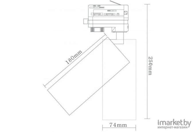 Накладной светильник Donolux DL18895R20W1B