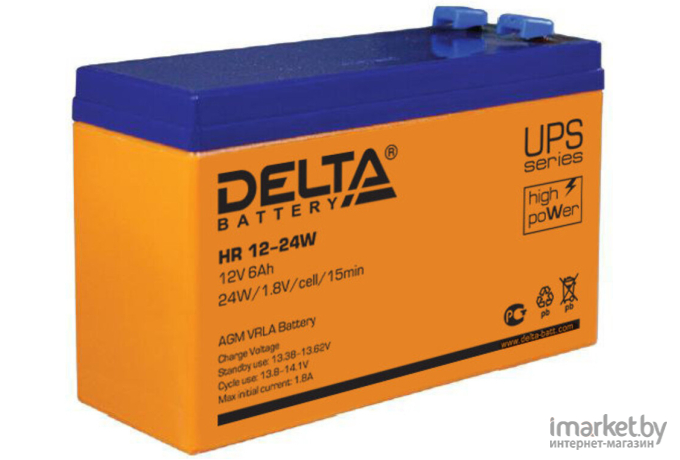 Аккумулятор для ИБП Delta HR 12-24W