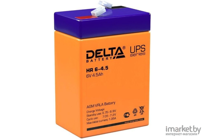Аккумулятор для ИБП Delta HR 6-4.5