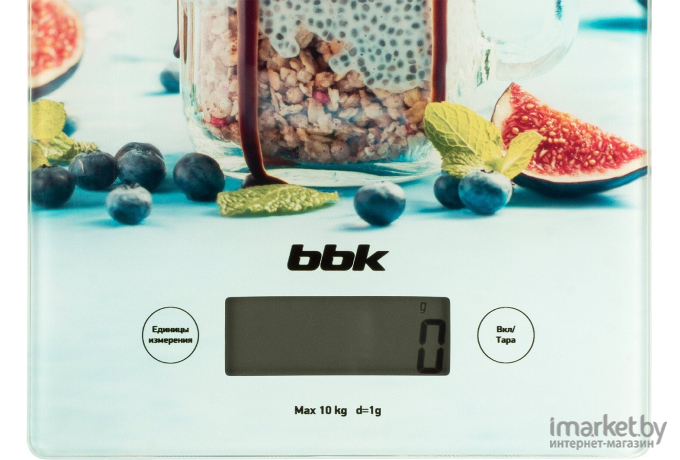 Кухонные весы BBK KS102G синий