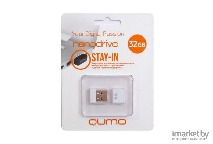 Usb flash QUMO Nanodrive USB2.0 Drive  32Gb