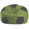 Кресло-мешок Flagman Мяч Стандарт М1.1-459 оливковый/темно-серый