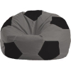 Кресло-мешок Flagman Мяч Стандарт М1.1-354 серый/черный