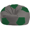 Кресло-мешок Flagman Мяч Стандарт М1.1-339 серый/зеленый