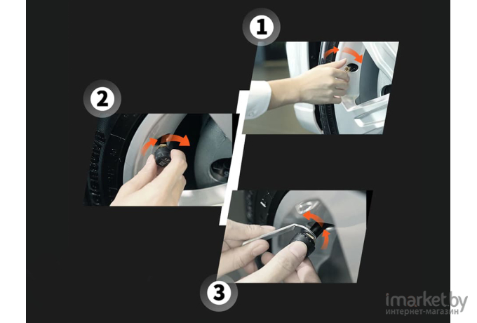 Датчик давления в шинах авто 70mai Tyre Safety Monitor Lite [Midrive T02]