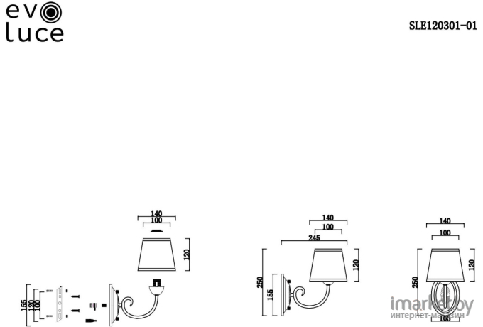 Бра Evoluce SLE120301-01