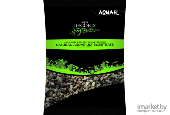Грунт для аквариума Aquael гравий натуральный  10 кг