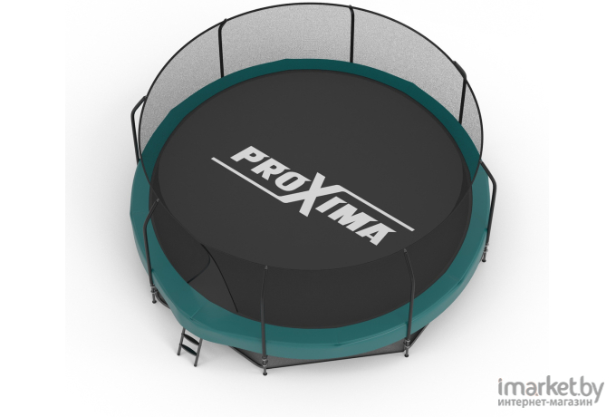 Батут Proxima Premium 14 ft- 427 см с защитной сеткой и лестницей