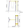 Спортивный комплекс Romana Веселая лужайка-2 R.103.25.04 + 1.Д-26.04 Качели гнездо