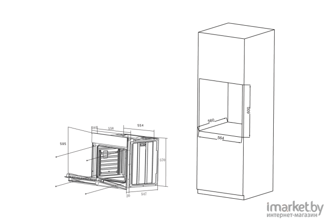 Духовой шкаф Haier HOX-P06HGBX