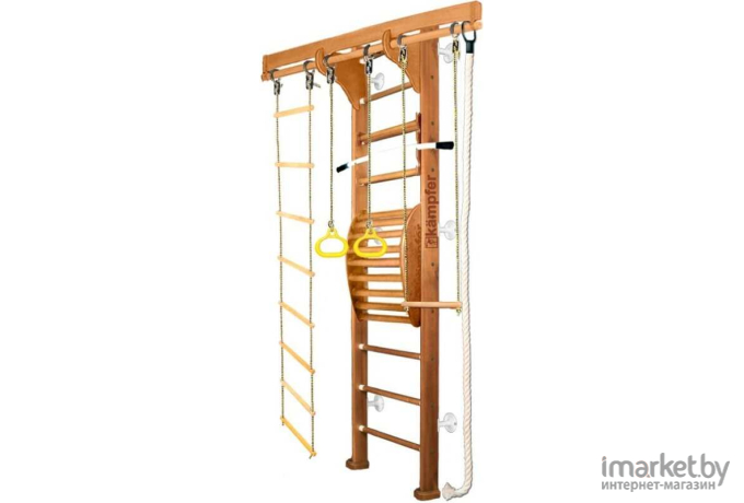 Шведская стенка Kampfer Wooden ladder Maxi Wall №2 Стандарт белый ореховый/белый