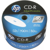 Оптический диск HP CD-R 700Mb 52x Printable bulk 50 шт