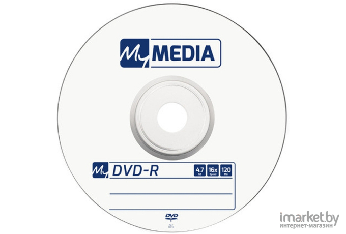 Оптический диск MyMedia DVD-R 4.7Gb 16x  50 шт