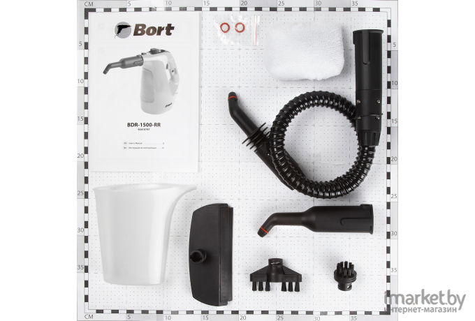 Пароочиститель Bort BDR-1500-RR (93410747)