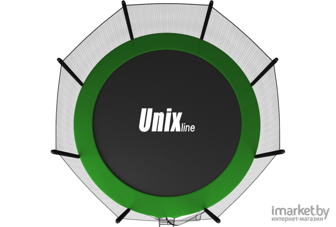 Батут Unix line outside 14 ft-427 см Classic с защитной сеткой и лестницей