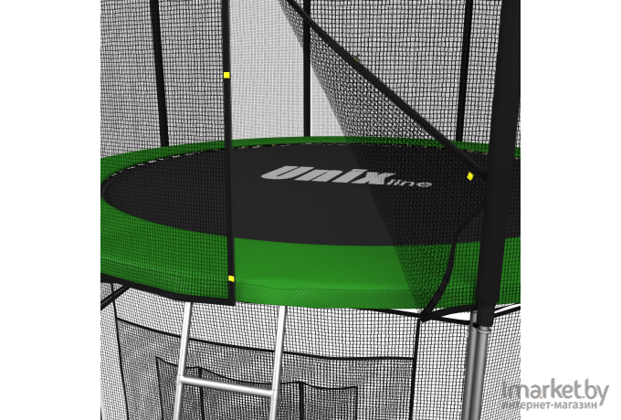 Батут Unix line outside 14 ft-427 см Classic с защитной сеткой и лестницей