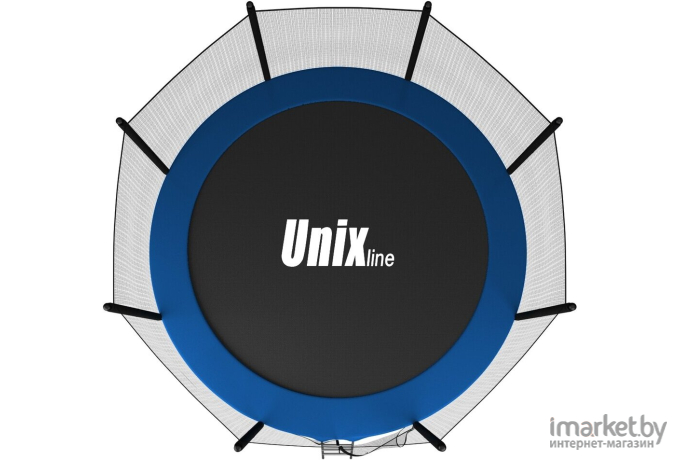 Батут Unix line outside Classic 12 ft с защитной сеткой и лестницей