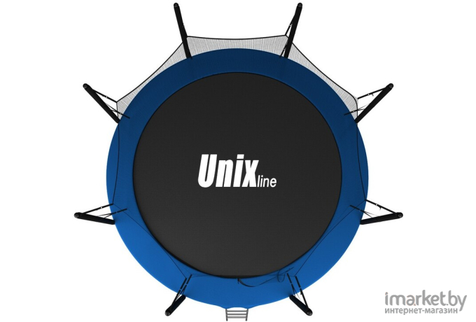 Батут Unix line inside Classic 14 ft с защитной сеткой и лестницей