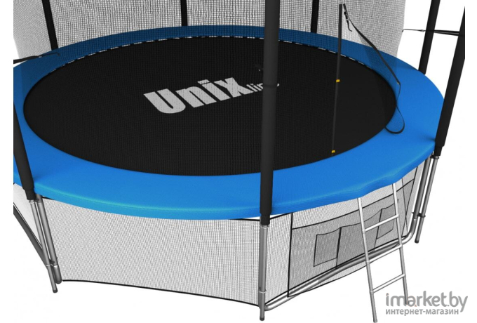 Батут Unix line inside Classic 10 ft с защитной сеткой и лестницей