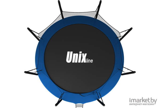 Батут Unix line inside 8 ft-244 см Classic с защитной сеткой и лестницей