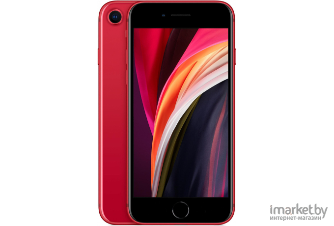 Мобильный телефон Apple iPhone SE 64GB красный [MX9U2]