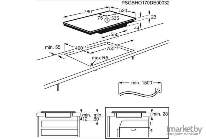 Варочная панель AEG IAE84881FB