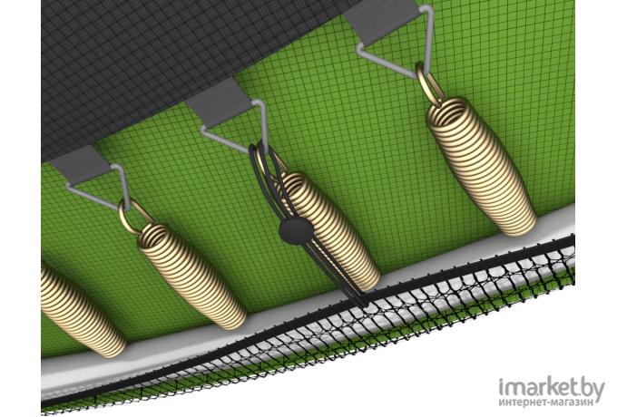 Батут Unix line inside Simple 8 ft-244 см Green с защитной