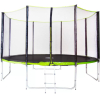 Батут Fitness Trampoline Extreme Green 14 ft-427 см 4 опоры с защитной сеткой и лестницей