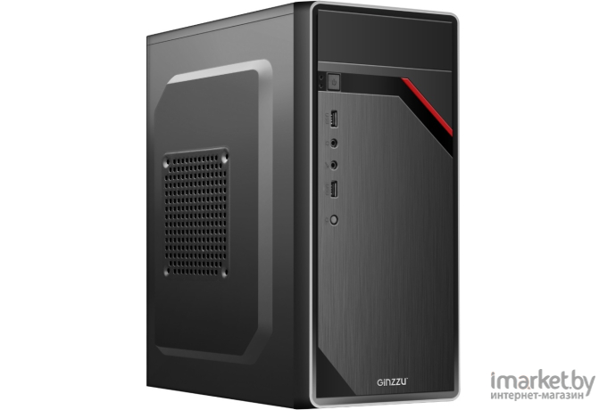 Корпус для компьютера Ginzzu D180 MicroATX  без  БП