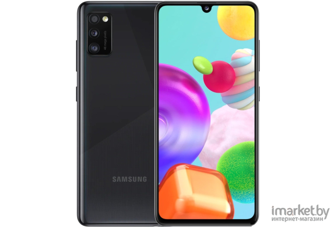 Мобильный телефон Samsung Galaxy A41 Black