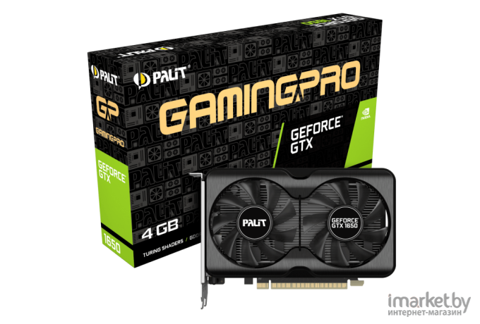 Видеокарта Palit NVIDIA GeForce GTX1650 GamingPro 4Gb DDR6