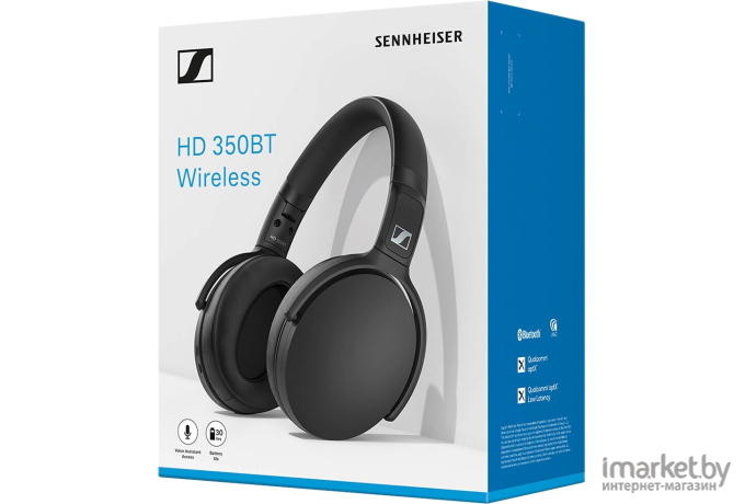 Наушники Sennheiser HD 350BT черный