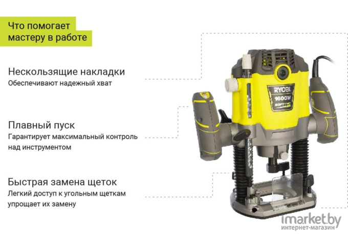 Фрезер RYOBI RRT1600-K