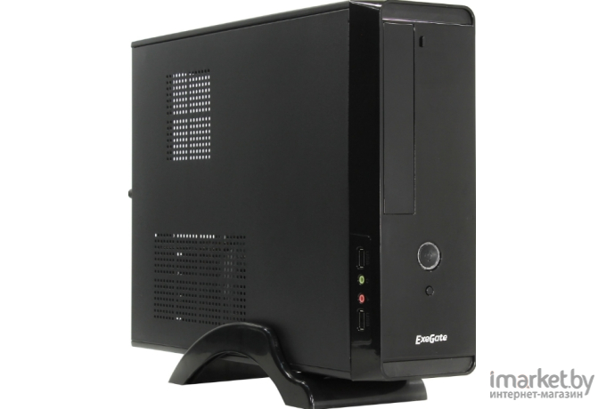 Корпус для компьютера ExeGate I-209 Mini-ITX 450W Black
