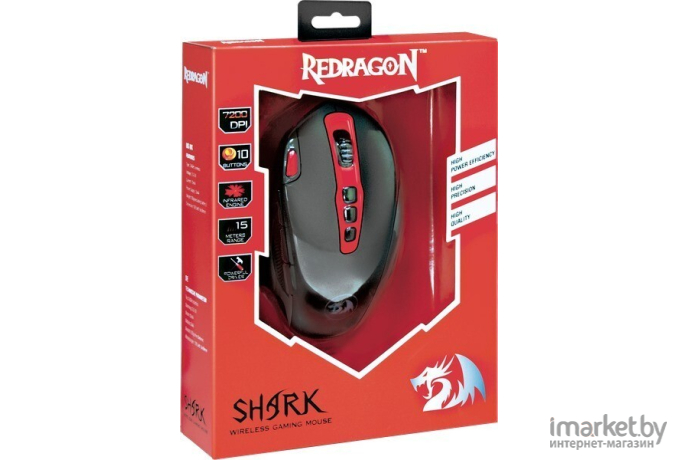 Мышь Redragon Shark 2 [77415]