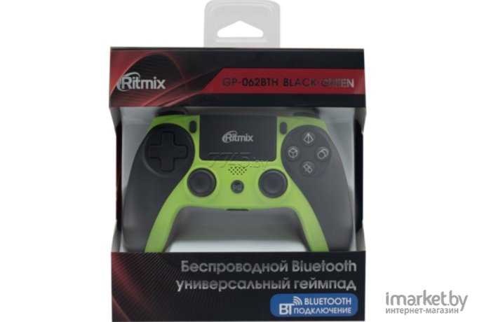 Геймпад Ritmix GP-062BTH Black/Green