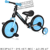 Велосипед детский Lorelli Energy 2 в 1 черный/серый