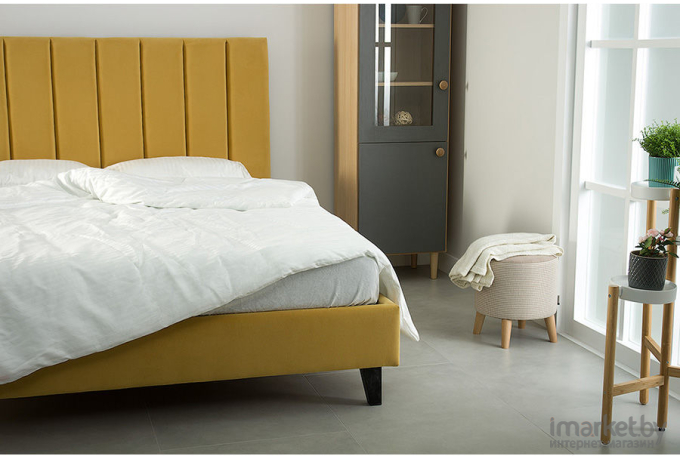 Кровать Скаун 180 Velvet Yellow