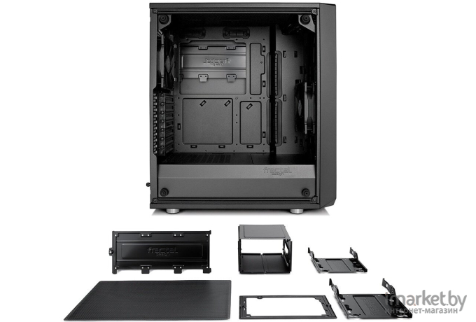 Корпус для компьютера Fractal Design MESHIFY C ATX  Без  БП с окном