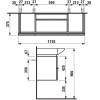 Тумба под умывальник Laufen Case for Palace