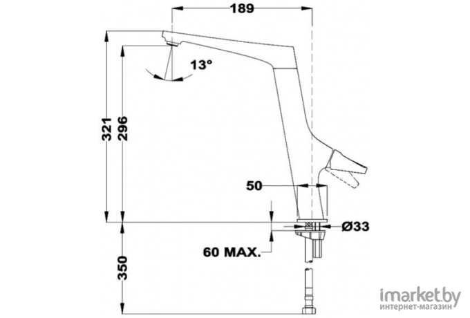 Смеситель TEKA SN 915 хром