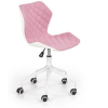Офисное кресло Halmar MATRIX 3 розово-белый