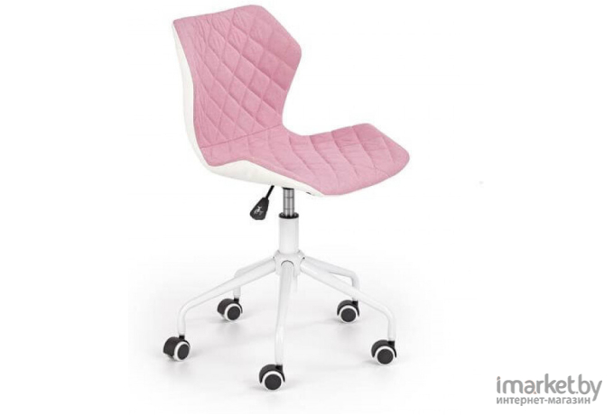 Офисное кресло Halmar MATRIX 3 розово-белый