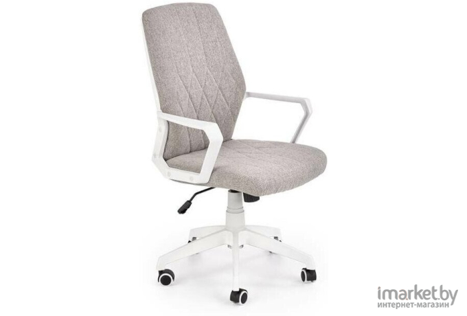 Офисное кресло Halmar SPIN 2 белый/светло-серый