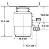 Измельчитель пищевых отходов InSinkErator 66-2