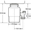 Измельчитель пищевых отходов InSinkErator S60