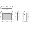 Зеркало для ванной Laufen FRAME25